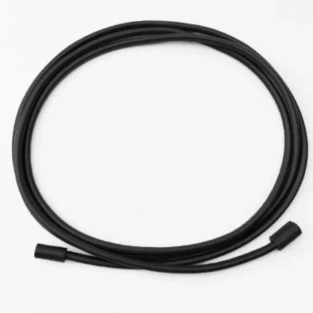 Zara Black Thin Leather Wrap Belt